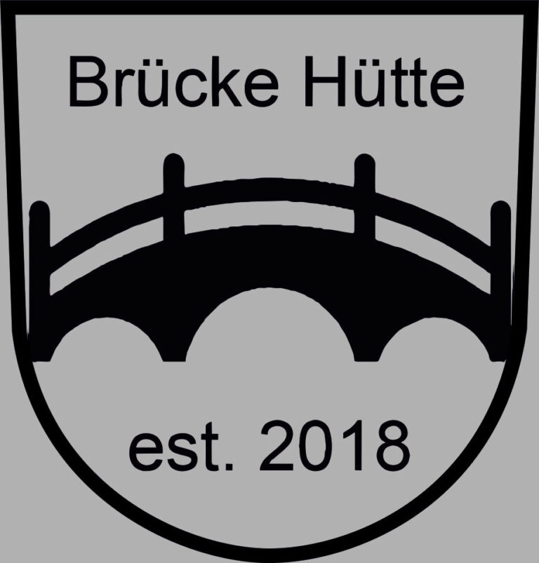 Brücke Hütte – Logo